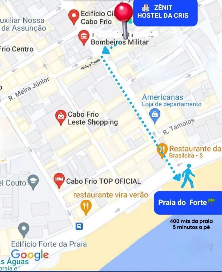 Zenit Hostel Da Cris Кабо Фрио Екстериор снимка